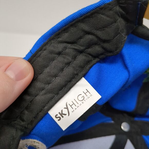 Milwaukee Bucks Snapback Hat Blue One Size Adjustable Embroidered 6 Panel - Picture 8 of 8